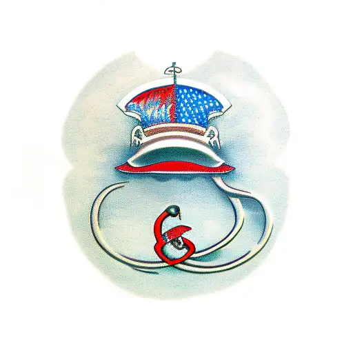 the word eh above an ampersand above the word eh tattoo design idea