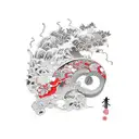 Japon, skate, manga, musique  tattoo design idea