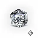 D20 Dice tattoo design idea