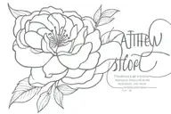 Matthew 6:34 - "Therefore do not worry about tomorrow, for tomorrow will worry about itself.  tattoo design idea