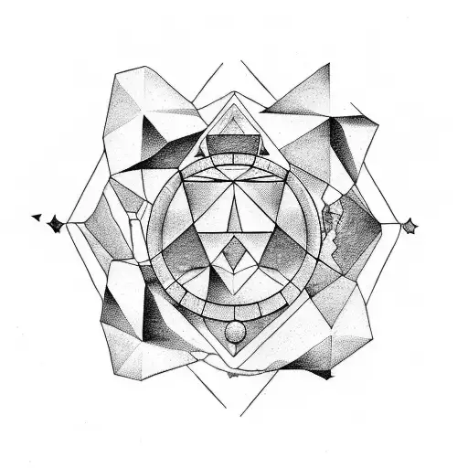 Pluto and Charon tattoo design idea