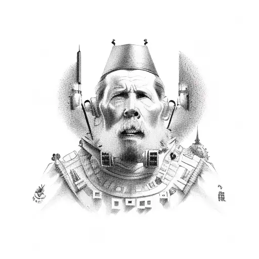 rip daddy tattoo design idea