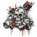 Mikah, Paige, Alana, Alexa, Lance, Lucas, Csilla tattoo design idea