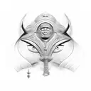 écriture egyptienne tattoo design idea