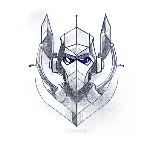 A hacker wearing a Kali Linux t-shirt tattoo design idea
