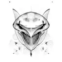 shark skull tattoo design idea