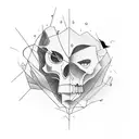 finding light in the darkness tattoo design idea