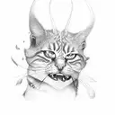 dark brotherhood  tattoo design idea