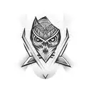 dark brotherhood  tattoo design idea