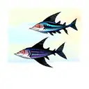 sailfish tattoo design idea