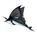 sailfish tattoo design idea