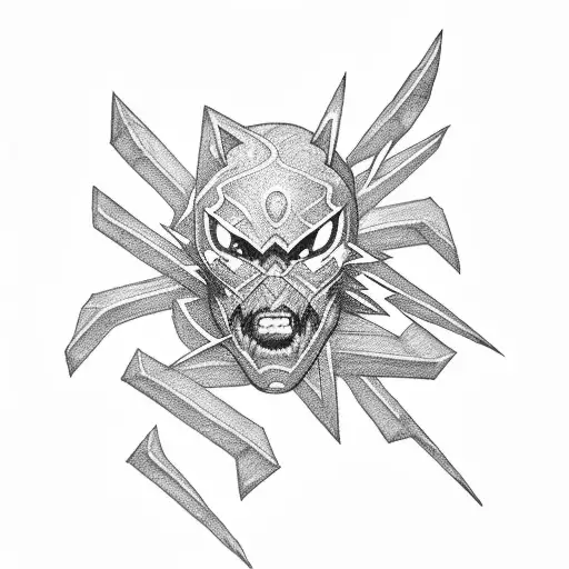 Lightning Bolt tattoo design idea