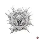 armour tattoo design idea