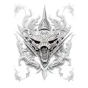 armour tattoo design idea