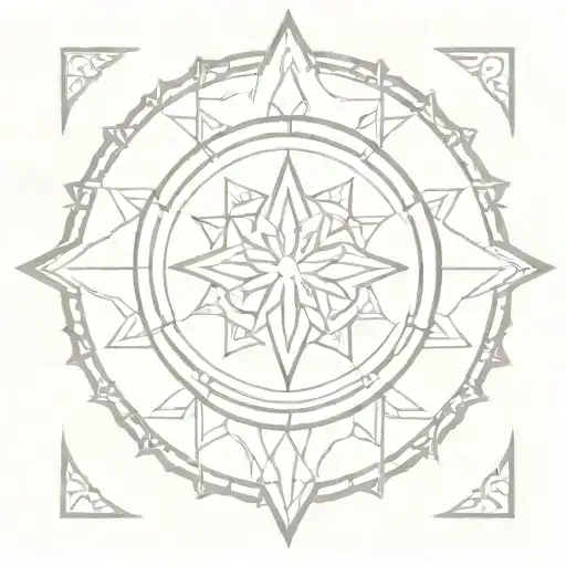 mandala using Roman numerals 19,27, 28, 29, 34 small to cup right breast  tattoo design idea