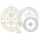 mandala using Roman numerals 19,27, 28, 29, 34 small to cup right breast  tattoo design idea