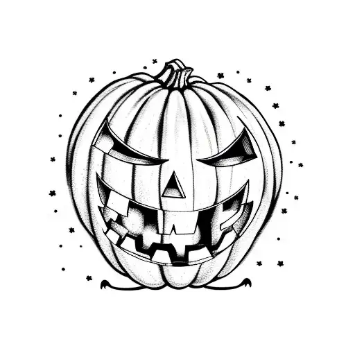 halloween flash sheet, full colour - witches and monster mash tattoo design idea