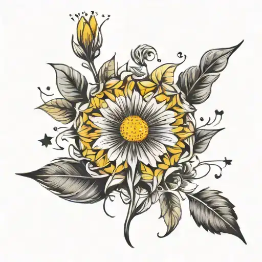 i'm yours as the stem of a dandelion tattoo design idea