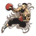 mma tattoo design idea