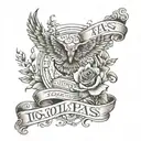 this too shall pass written tattoo design idea