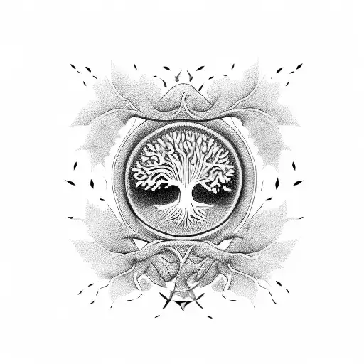 Tree of Life avicii tattoo design idea
