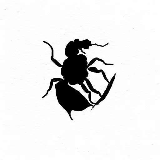 scorpion with a cattleya tattoo design idea