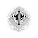 A dotwork design featuring the N7 logo from Mass Effect tattoo design idea