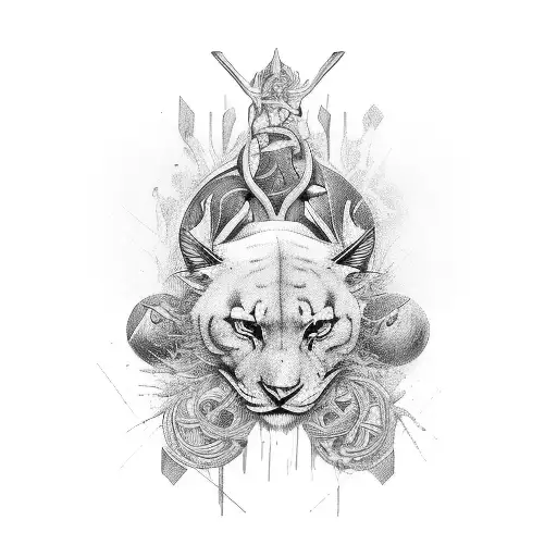 Wing tattoo design idea