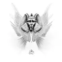 Sphinx tattoo design idea