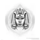 Sphinx tattoo design idea