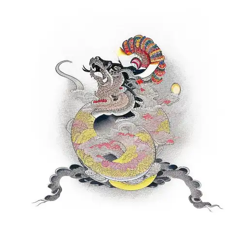 Surrender to change tattoo design idea