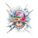 Surrender to change tattoo design idea