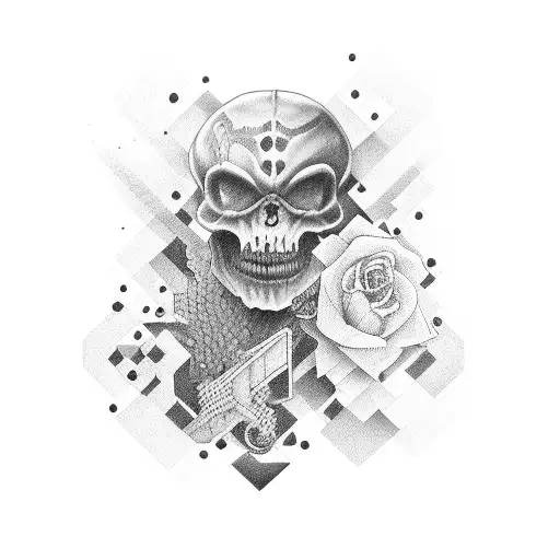 Quadeca i didn't mean to haunt you tattoo design idea