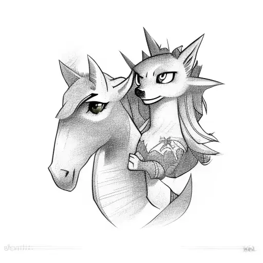 star and Twilight  with Lett N tattoo design idea