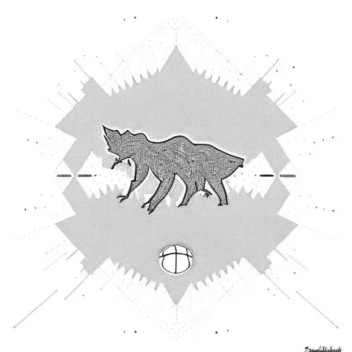 toronto skyline made by a spider with all toronto sports team logo in color with anime stars  tattoo design idea