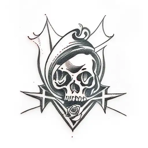 mafia tattoo design idea