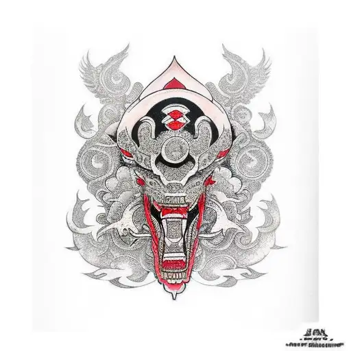 mafia tattoo design idea