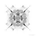 symphony vortex tattoo design idea