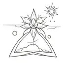 Zack, sunshine, peridot, miracle  tattoo design idea