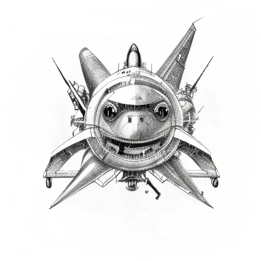 RAF Jet tattoo design idea