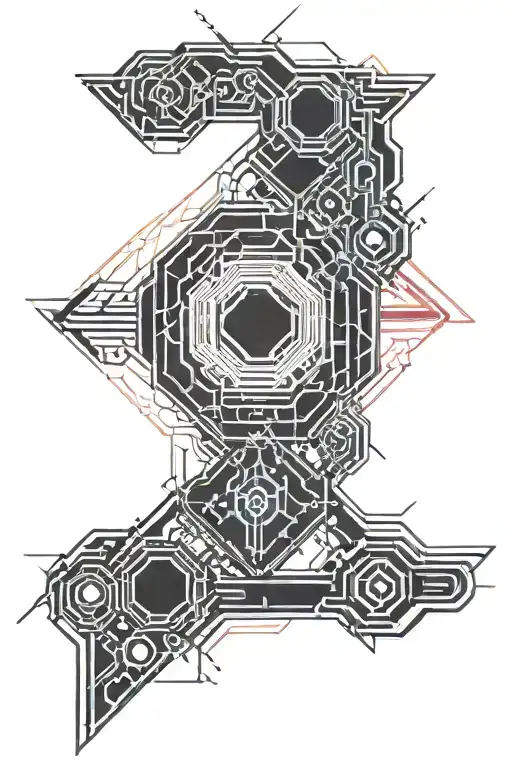 rave  dupstep tattoo design idea