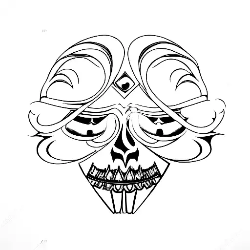 phantom of the opera movie tattoo design idea
