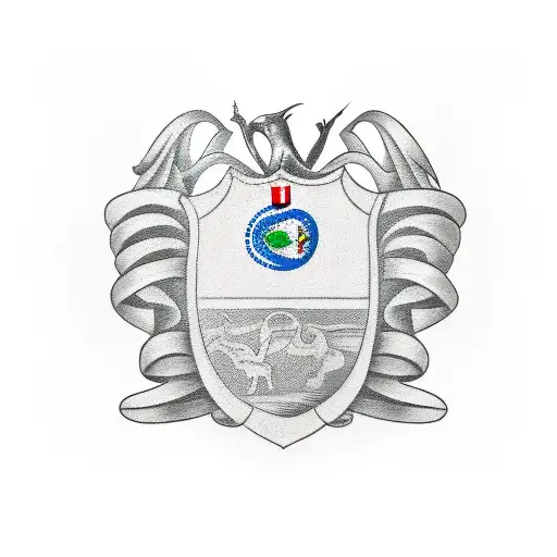 create a tattoo that includes the italian flag, the lieutenant badge for Philadelphia and "My Way"  tattoo design idea