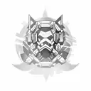 overwatch game tattoo design idea