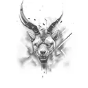 fight club tattoo design idea