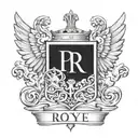 rolls Royce logo incorporated tattoo design idea