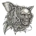 JJ tattoo design idea