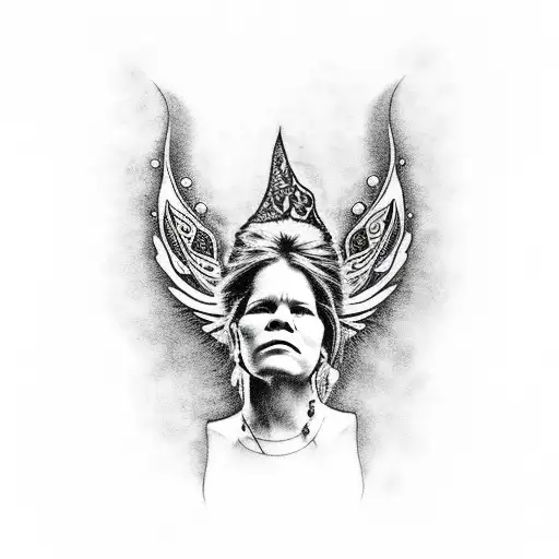 janis joplin tattoo design idea