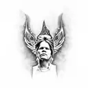 janis joplin tattoo design idea