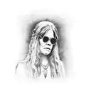 janis joplin tattoo design idea